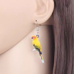 COPY - Acrylic Parrot Dangle Earrings